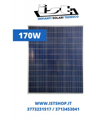 Pannello fotovoltaico 200W Policristallino 12v