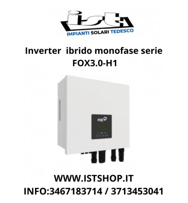 Inverter 3kW H1-3.0 IBRIDO MONOFASE