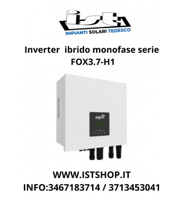 Inverter 3,7kW H1-3.7 IBRIDO MONOFASE